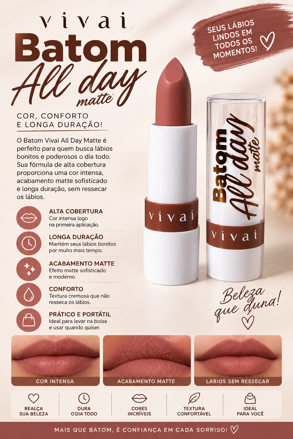 Batom All Day Matte Vivai